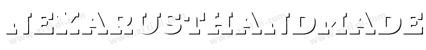 NexaRustHandmadeW00 字体转换